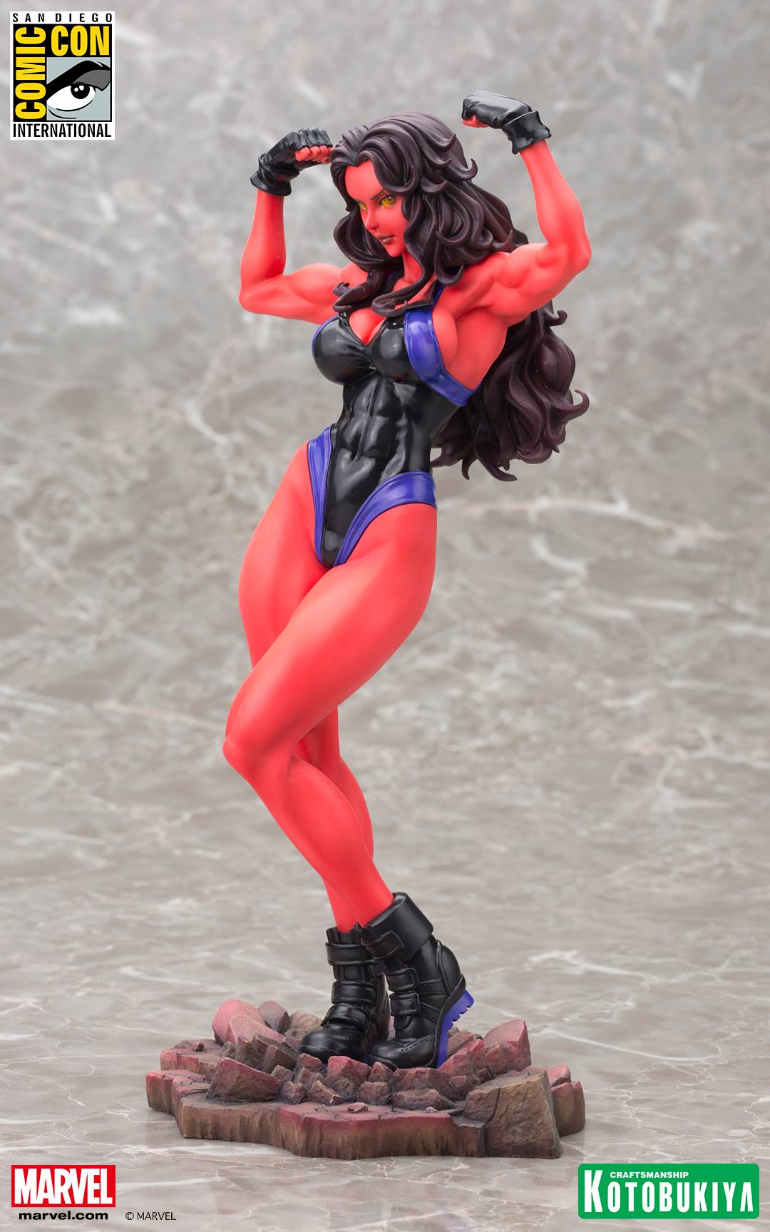 Action Figures: Marvel, DC, etc. - Página 4 Red-she-hulk-bishoujo-statue-2015-sdcc-exclusive-marvel-kotobukiya-2