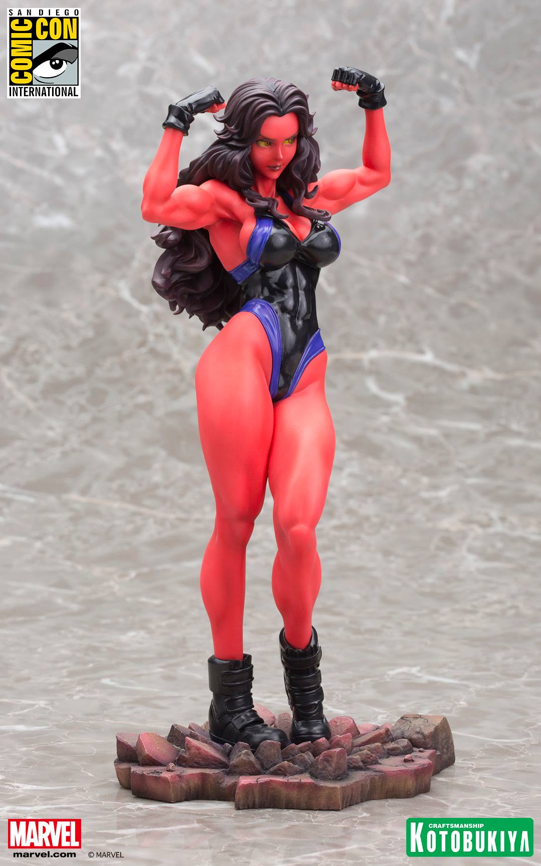 Action Figures: Marvel, DC, etc. - Página 4 Red-she-hulk-bishoujo-statue-2015-sdcc-exclusive-marvel-kotobukiya-8