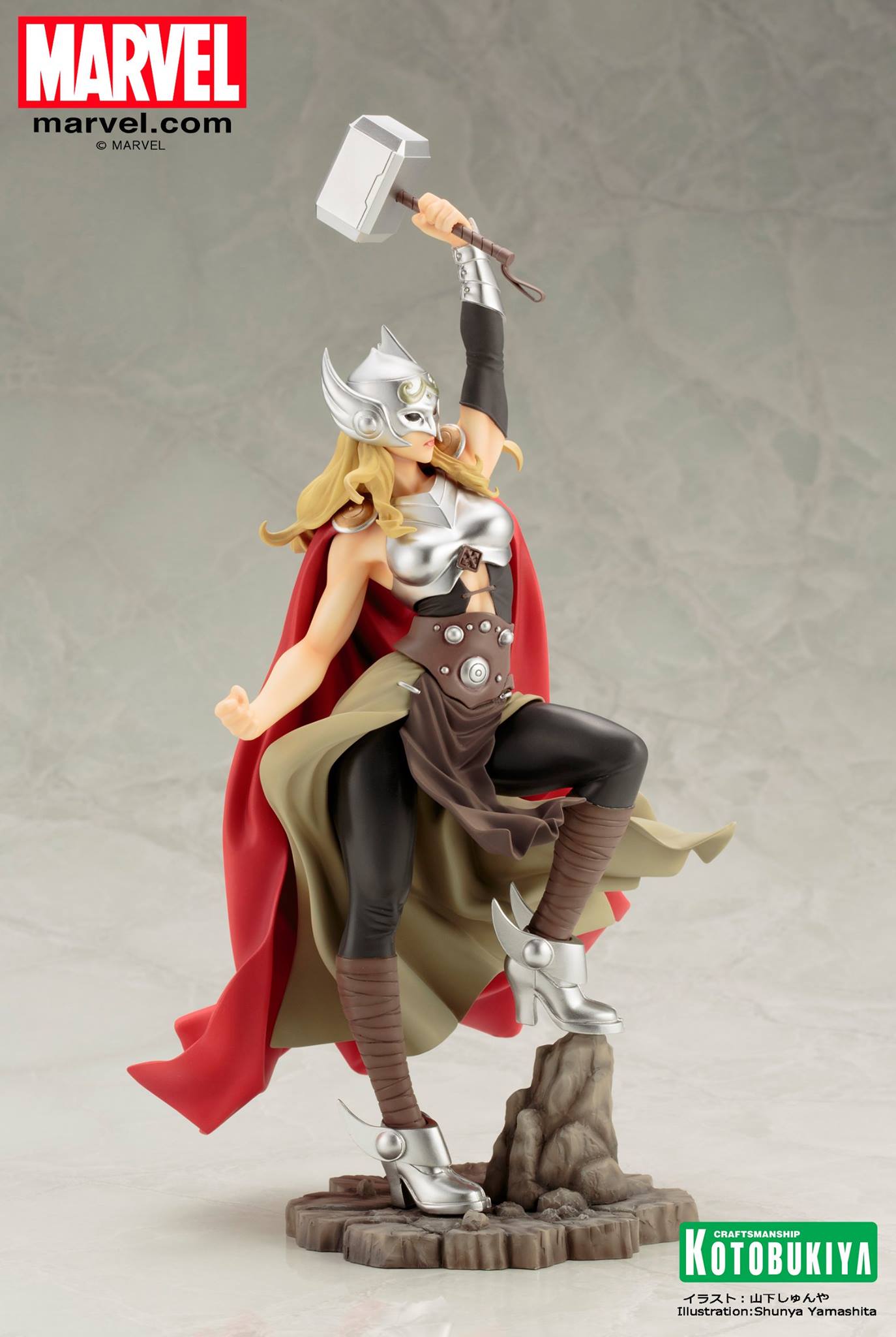 Action Figures: Marvel, DC, etc. - Página 4 Thor-bishoujo-statue-marvel-kotobukiya-2