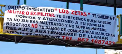 Se dividen Zetas en Tamaulipas Están en disputa las plazas de Nuevo Laredo y Ciudad Victoria MantaLosZetas