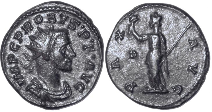 Aureliano (Antoniniano) de Probo.  PAX AVG. Lyon R119.230104.GK