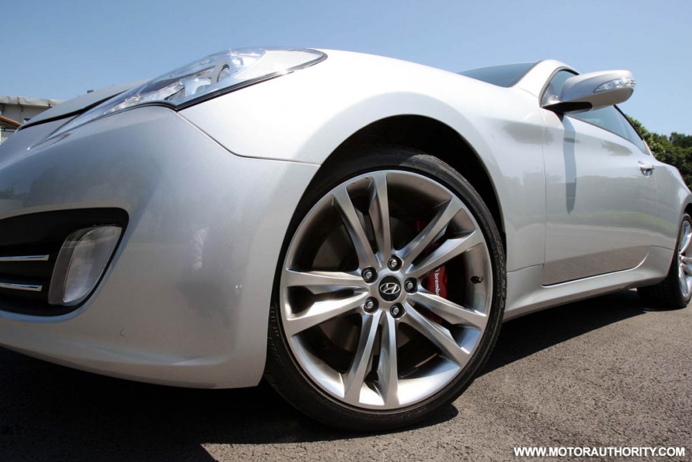 Hyundai finally makes a decent car ... Hyundai_Genesis_Coupe_Brembo_MotorAuthority_003