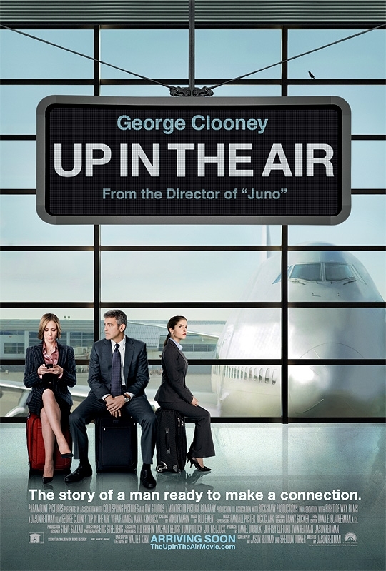 Nouveautés cinéma - Page 3 Affiche-du-film-Up-in-the-Air-avec-George-Clooney