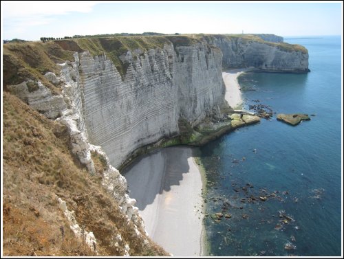 Où sont situées ces falaises . Falaise-aval-1