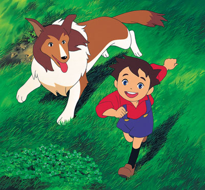 Y a deux animés sur Lassie ?? et alors..... Yk9402