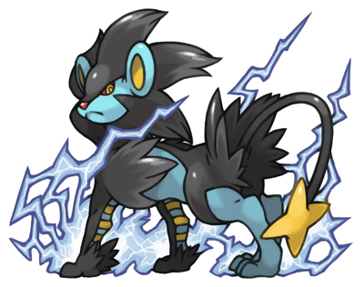 Luxray Maz star by pajaroespin 405_400