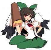 Bad Apple!! Stylized Shadow Art Utsuho_ss