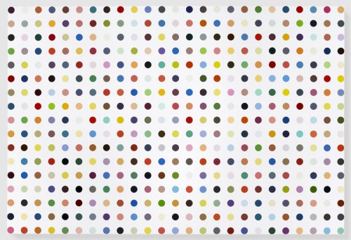 LOVE LUST FAITH + DREAMS: Nouvel Album de 30 seconds to mars DAMIEN-HIRST-Isonicotinic-Acid-Ethyl-Ester-2010%E2%80%9311-Household-gloss-on-canvas-99-x-147-inches-e1328195364924