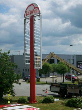 cruise naar hessenich, donderdag avond naar BBT Reclamepaal