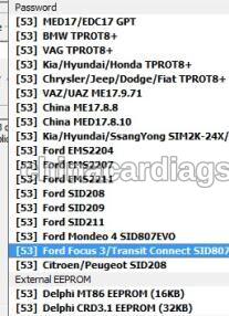 How to use Vident Ilink400 to Perform Auto Scan and Control Unit Selection? We-must-first-read-the-password-and-then-select-the-read-data