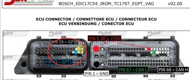 How to use Vident Ilink400 to Perform Auto Scan and Control Unit Selection? You-need-to-connect-the-GPT0-and-GPT1-lines