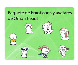 Emoticones onions ,  pyong , tuzki Onionhead