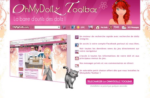 la ohmydollz Toolbar TOOLOK