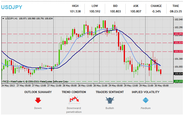 Forex Technical & Market Analysis FXCC May 30 2013 314
