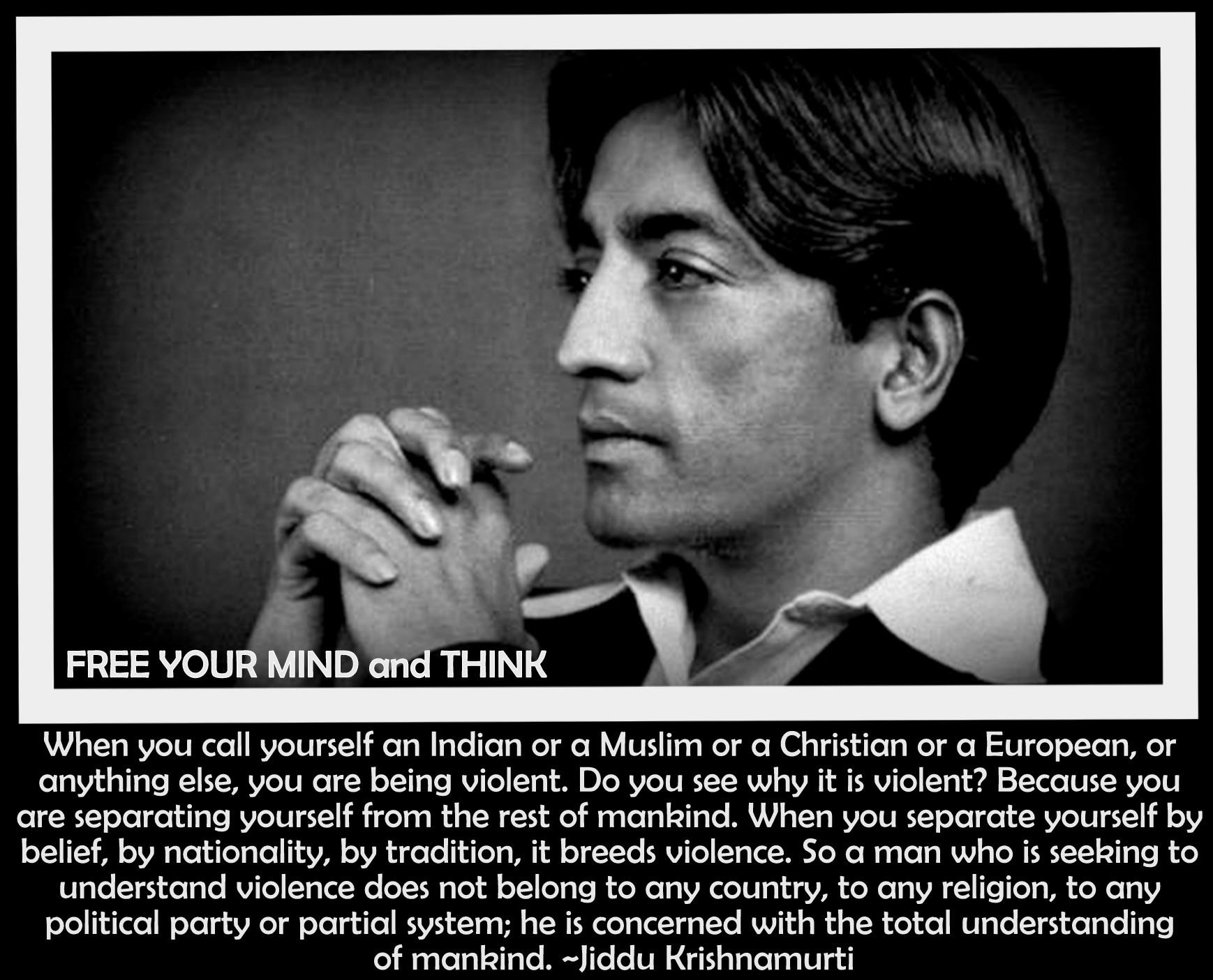 J Krishnamurti Jiddy-Krishnamurti