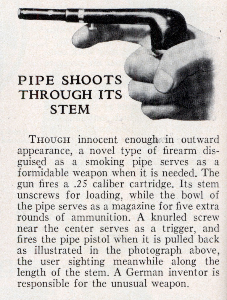 James Bond 's pipe Pipe_shooter