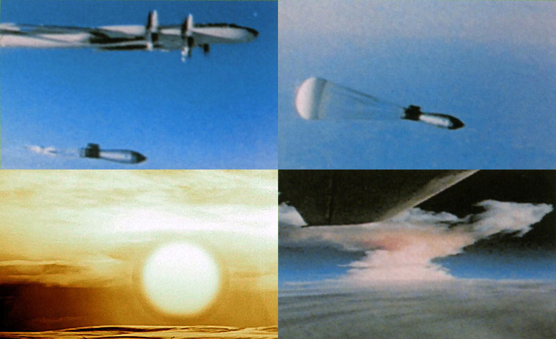 (رهيـــب ) قيصر القنابل قنبلة ايفان الكبير (اضخم سلاح بتاريخ البشرية) Tsar-Bomba-montage