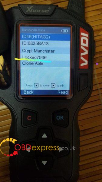 VVDI Key Tool can unlock 7936 + copy key ID46 without a car? Vvdi-key-tool-locked-7936-337x600