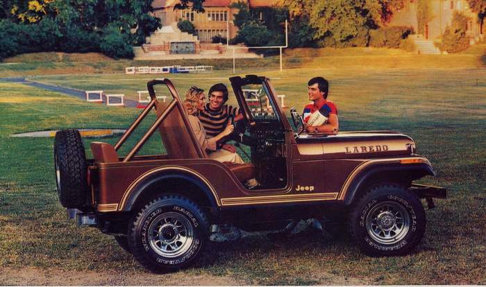 Gli adesivi dei fuoristrada anni '80 1980-jeep-laredocj5