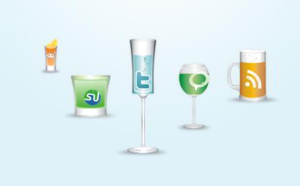 [Download] 65 Pacotes de icones gratuitos de Redes Sociais Cheers-A-Free-Social-Icon-Set