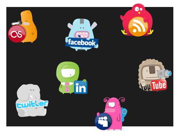 [Download] 65 Pacotes de icones gratuitos de Redes Sociais Social-Eyesores-Icon-Pack