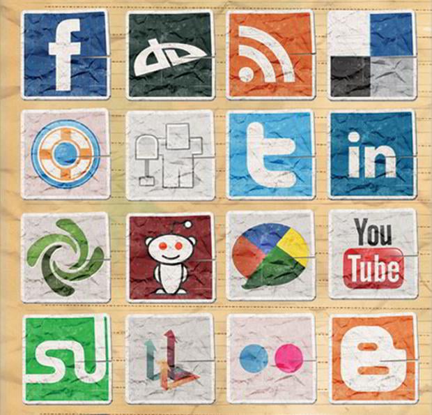 [Download] 65 Pacotes de icones gratuitos de Redes Sociais Vintage-Icon-Set-For-Bloggers