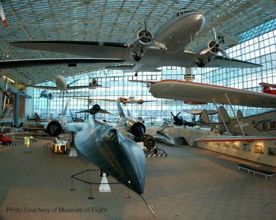 Du lịch Seattle - những nơi thú vị dành cho gia đình Museumofflight