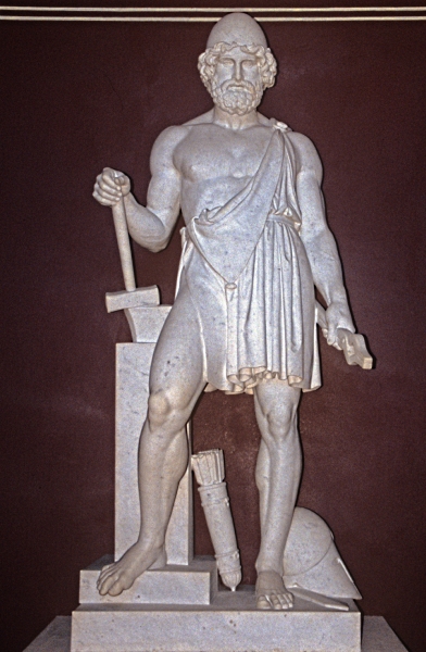 Le panthéon des dieux grecs Vulcan_bissen