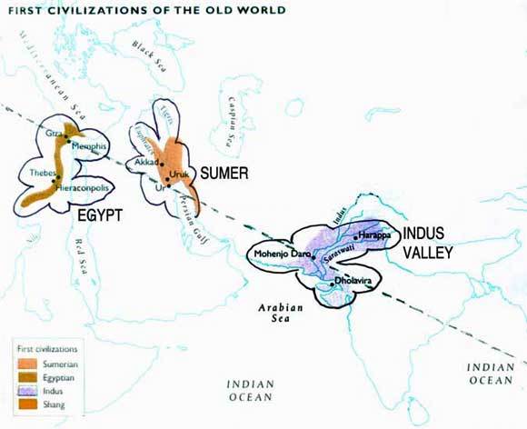 La antigua linea del Ecuador. Rb_firstcivilizations