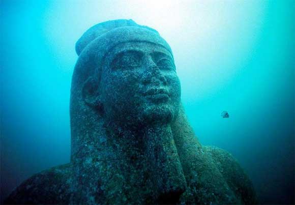 Ancient Cities and Megalithic Sites Underwater  Heracleion2