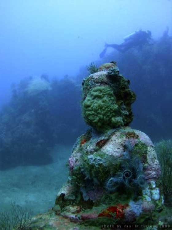 Ancient Cities and Megalithic Sites Underwater  Shore-temple