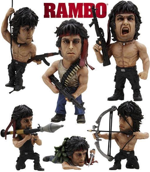 [Kintan Club] Rambo Figure Strap Set Mini-Figuras-Rambo-01