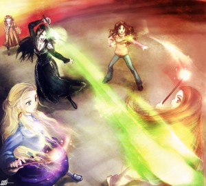 Clase de Duelos mágicos  Hp7_spoiler_battle_of_hogwarts_by_shingotm-300x270