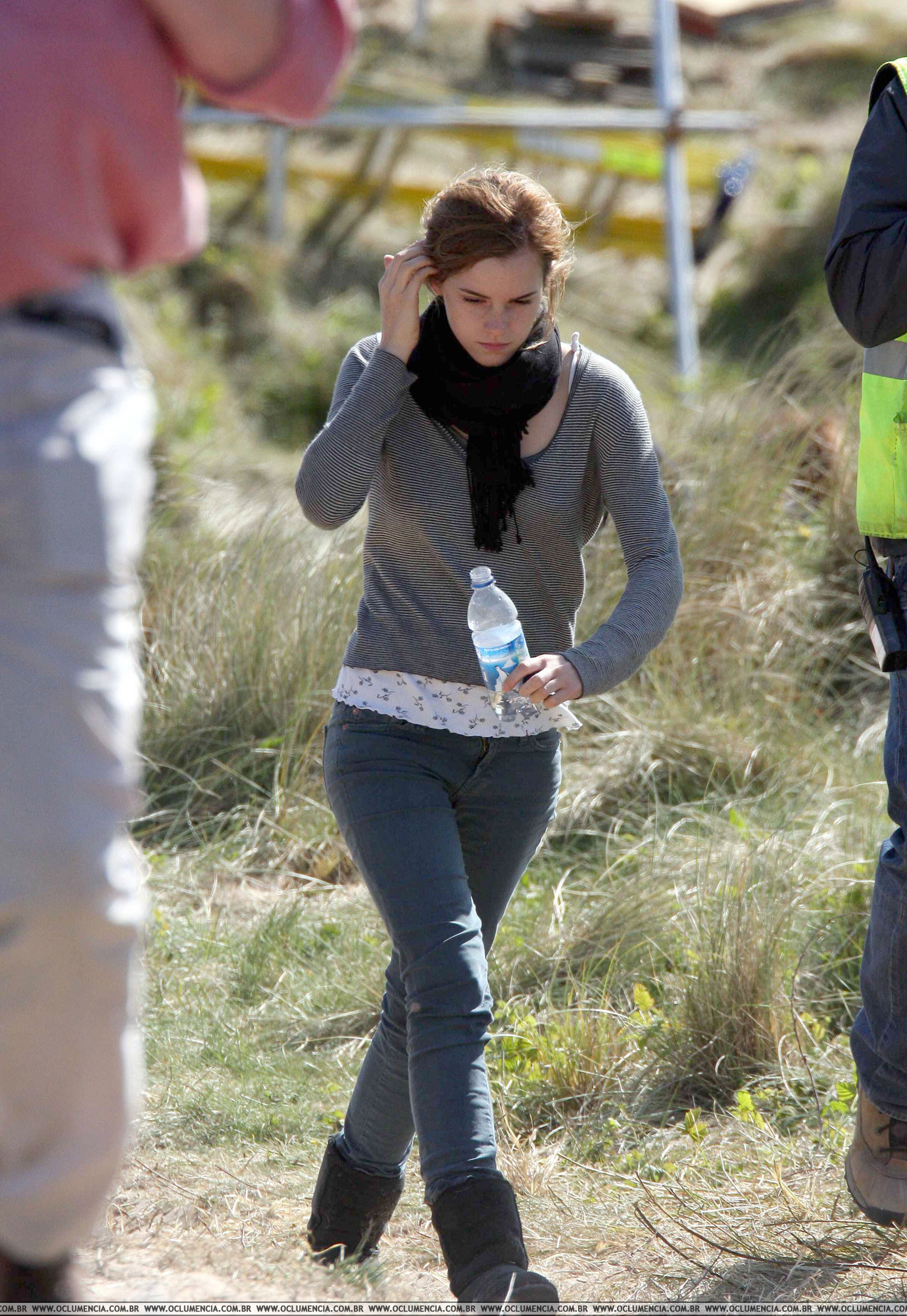 imagenes del rodaje de HP7 Emma-set-rodaje