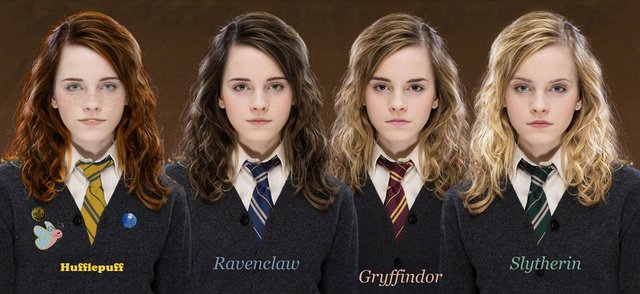 Hermione en las cuatro casas Harry-Potter-BlogHogwarts-4-Hermione