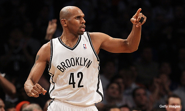 PORTLAND TRAILBLAZERS ! Jerry-stackhouse-nets-pointing