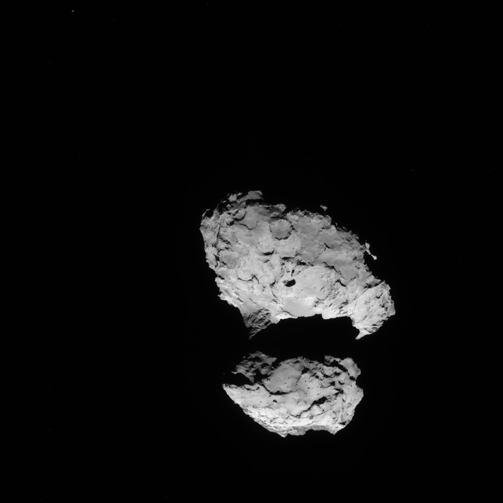 Rosetta : Mission autour de la comète 67P/Churyumov-Gerasimenko  - Page 3 ESA_ROSETTA_NAVCAM_20140810