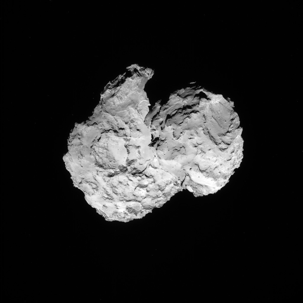 Rosetta : Mission autour de la comète 67P/Churyumov-Gerasimenko  - Page 3 ROSETTA_NAVCAM_20140807