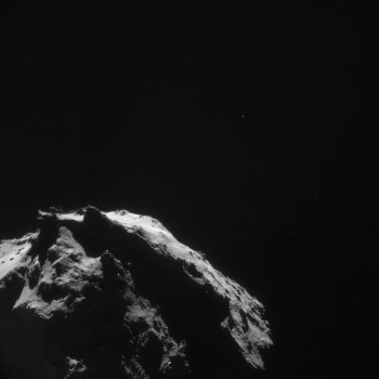 Las mejores imágenes de la misión de la Sonda Rosetta al cometa 67P ESA_Rosetta_NAVCAM_141126_C-350x350