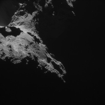 Las mejores imágenes de la misión de la Sonda Rosetta al cometa 67P ESA_Rosetta_NAVCAM_141126_D-350x350