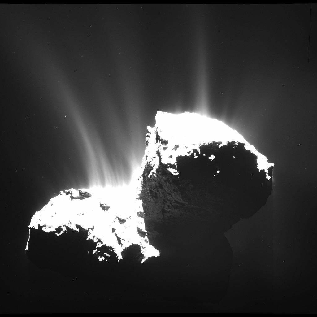 Rosetta : Mission autour de la comète 67P/Churyumov-Gerasimenko  - Page 15 ESA_Rosetta_OSIRISwac_20141122-1024x1024