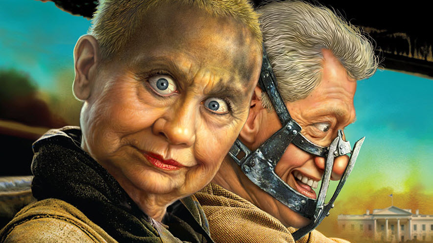 Hillary faces dangerous enemy in the Obama administration Hillary-Clinton-As-Mad-Max-With-Willie-J