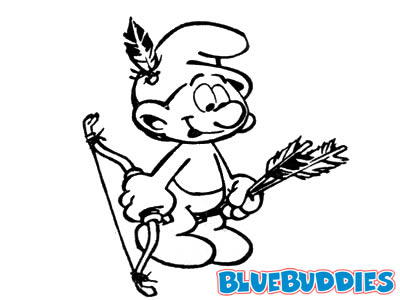 L'archer rit Smurfs_Picture_Archer_Smurf