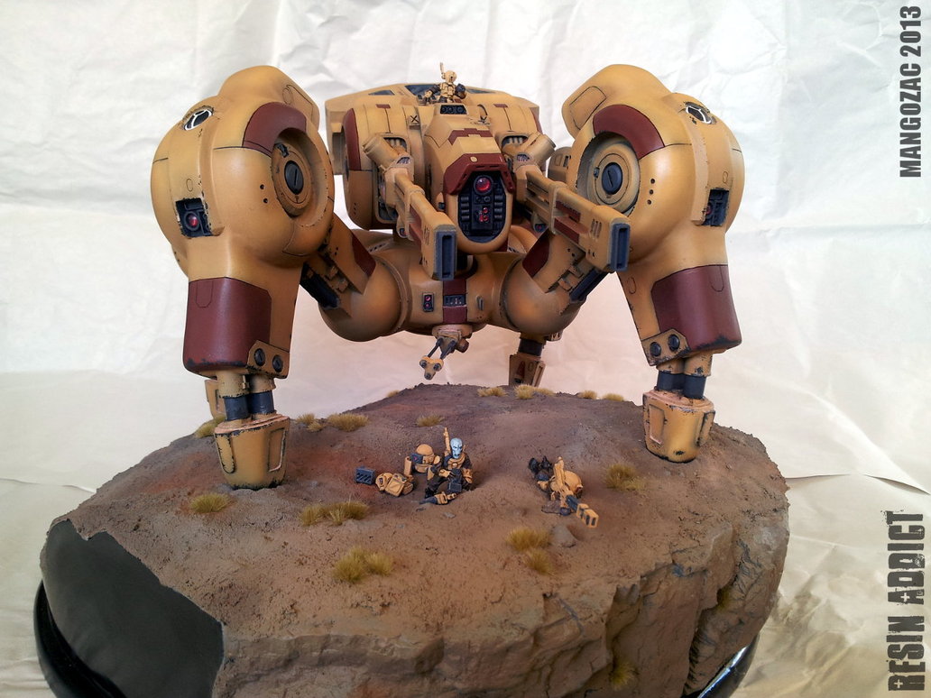 Imperial Armour 14 subject onthuld! Superheavy_assault_walker_by_mangozac-d5sm2iu