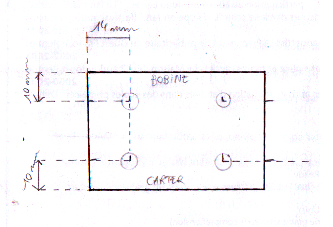 Tuto Adapter Bobine 103 / Passer en Bobine HT Externe. Plan