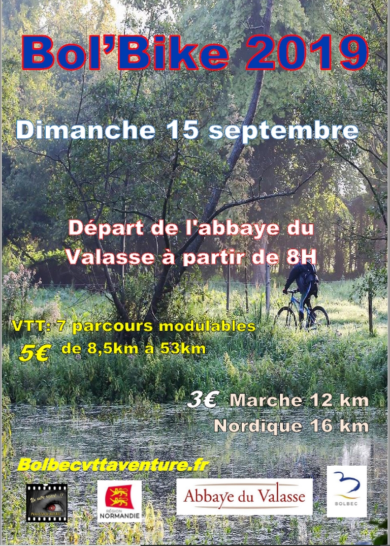 Gruchet "La Bolbike 2019" le 15 septembre Bolbike2019