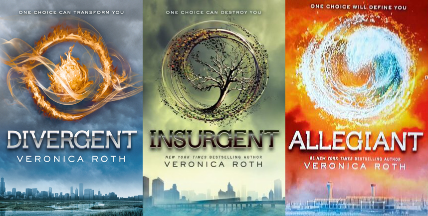 Belles couvertures. - Page 7 Divergent-series-by-Veronica-Roth