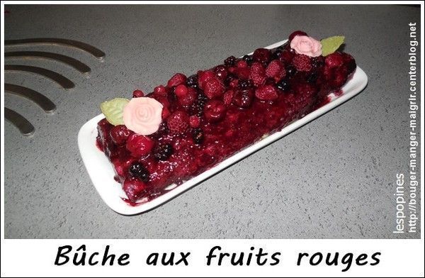 recette de bûche aux fruits rouges 71063e64