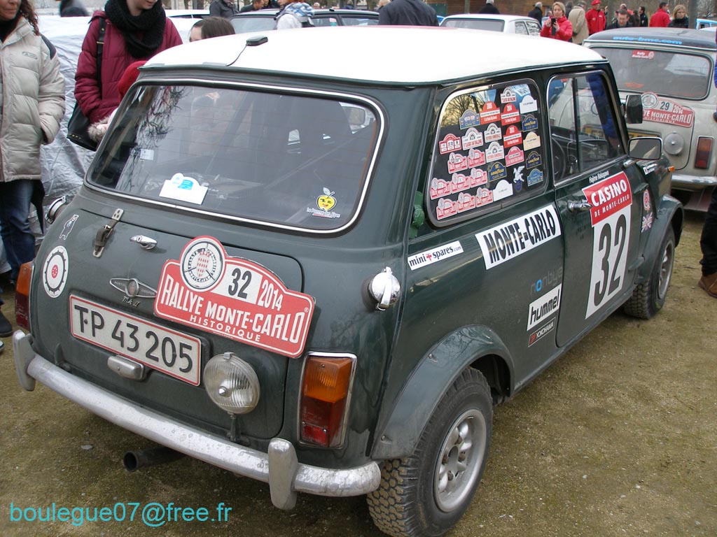 rallye monte carlo historique 2014 Mini