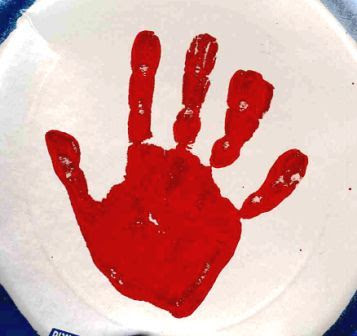 'HANDPRINTS SIGNS OF LIFE' - A father day poem! SkysHand_June07